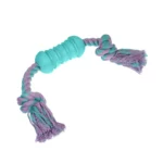 Іграшка для собак MISOKO&CO Салями з мотузкою, blue, 50 cm