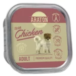 Влажный корм для взрослых собак с курицей ARATON Adult with chicken, 150 г