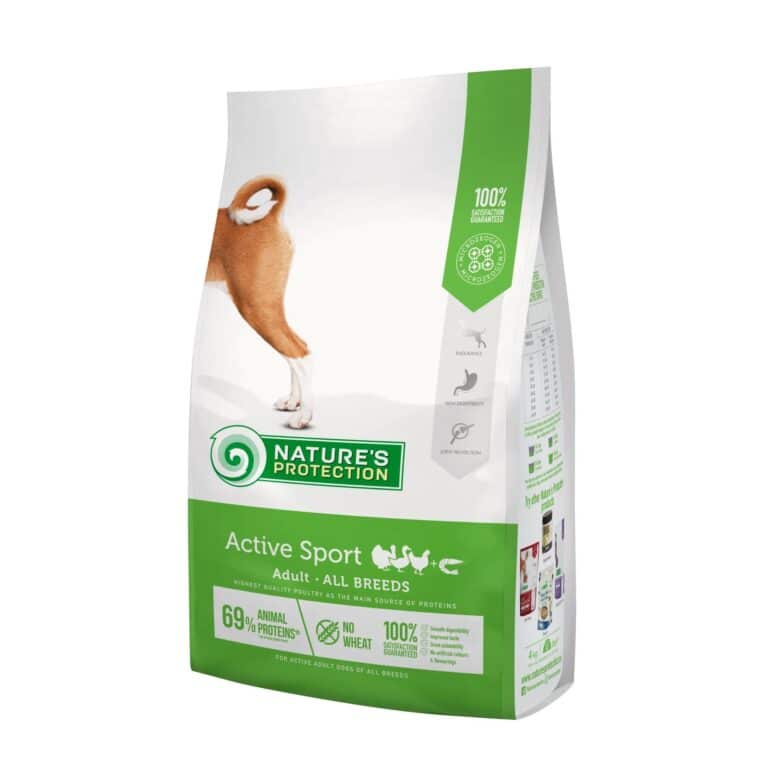 Сухий корм Nature's Protection Active Sport з птицею для дорослих собак