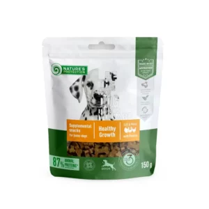 Ласощі Nature's Protection Poultry Healthy Growth з м'ясом птиці для цуценят, 150 г