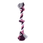 Іграшка для собак MISOKO&CO Довга мотузка з вузлом, purple, 43 cm