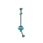 Игрушка для собак MISOKO&CO Веревка с кольцами, light blue, 30.5 cm