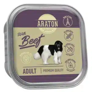 Вологий корм для дорослих собак Araton Adult with Beef з яловичиною, 150 г