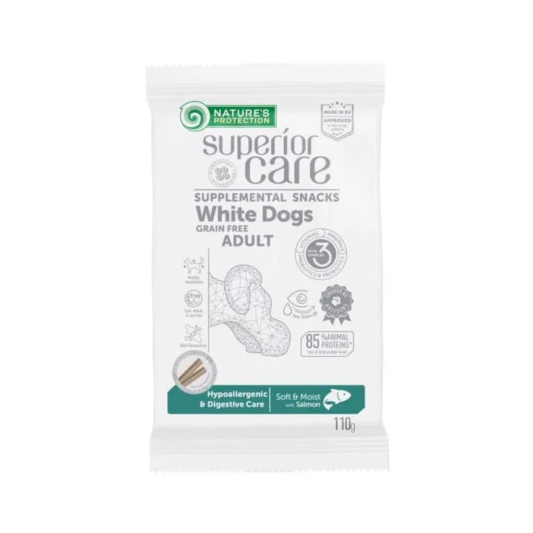 Ласощі Nature's Protection Superior Care White Dogs беззернові для собак