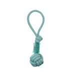 Іграшка для собак MISOKO&CO Жувальна мотузка, light blue, 38 cm