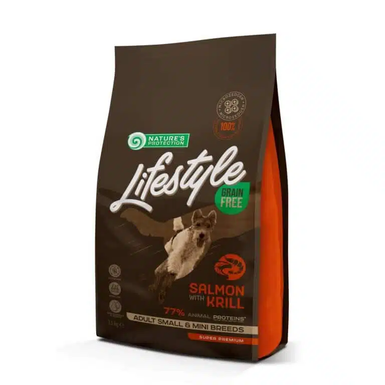 Сухий корм для дорослих собак малих порід Lifestyle Adult Small and Mini Breeds беззерновий з лососем і крилем