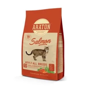 Сухий корм для дорослих котів Araton Salmon Adult All Breeds з лососем
