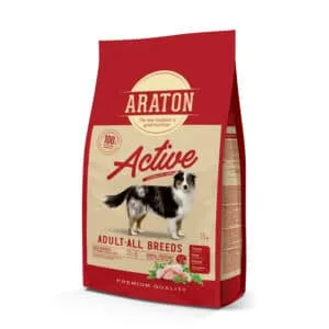 Сухий корм для активних дорослих собак Araton Active All Breeds з птицею, 15 кг
