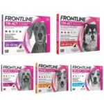 Frontline Tri-Act краплі від бліх, кліщів та комарів для собак, 3 піпетки