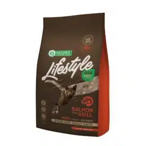 Сухий корм Nature's Protection Lifestyle з лососем для стерилізованих котів