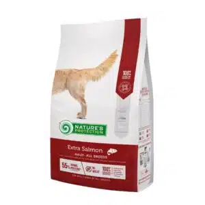 Сухий корм для дорослих собак Nature's Protection Extra Salmon з лососем