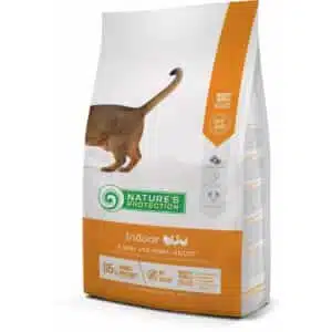 Сухий корм для дорослих котів Nature's Protection Indoor з птицею