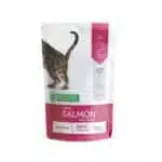 Вологий корм Nature's Protection з лососем для стерилізованих котів, 100 г