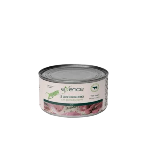 Вологий корм Essence з яловичиною для котів, 200 г