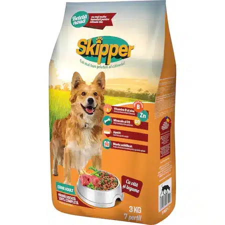 Сухий корм для собак Skipper з яловичиною і овочами
