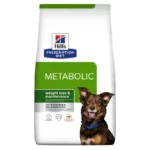 Hill’s Prescription Diet Metabolic Сухой корм для собак для контроля и снижения веса, с ягненком и рисом, 1,5 кг