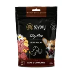 Мягкие лакомства Savory для улучшения пищеварения собак, ягненок и ромашка