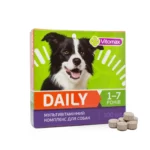 Витамины Дейли (DAILY) для собак от 1 до 7 лет 100 таб