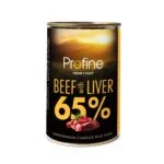 Вологий корм для собак Profine Dog з яловичиною і печінкою, 400 г