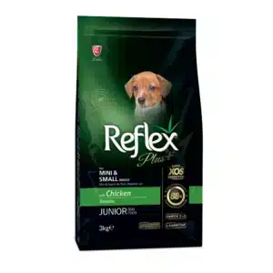 Сухий корм Reflex Plus для цуценят малих порід з куркою, 3 кг