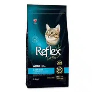 Сухий корм Reflex Plus з лососем для стерилізованих котів