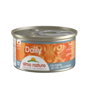 Вологий корм Almo Nature Daily з осетром для котів, 85 г
