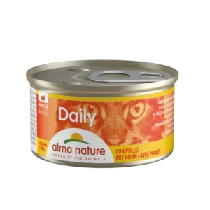 Вологий корм Almo Nature Daily з куркою для котів, 85 г