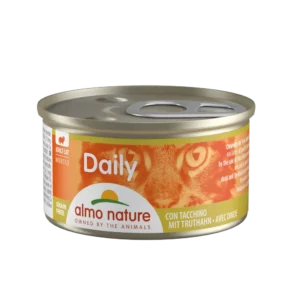 Вологий корм Almo Nature Daily з індичкою для котів, 85 г