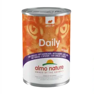 Вологий корм для котів Almo Nature Daily Cat з кроликом, 400 г