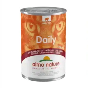 Вологий корм Almo Nature Daily з качкою для котів, 400 г
