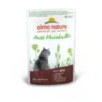 Вологий корм Almo Nature Holistic для виведення шерсті з яловичиною для котів, 70 г