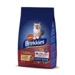 Brekkies Cat Delice Meat для дорослих котів з куркою