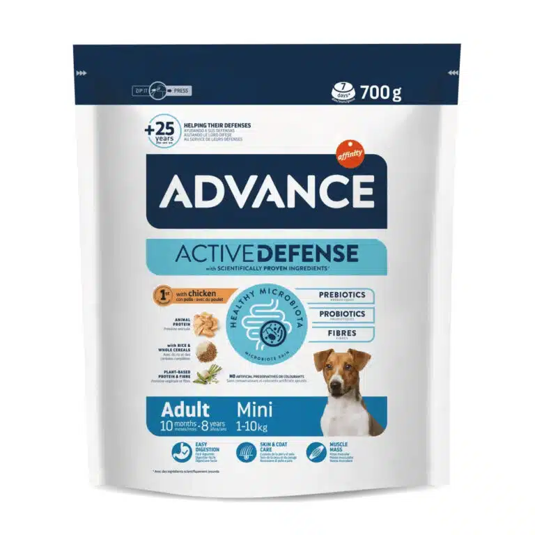 Сухий корм для дорослих собак малих порід Advance Dog Mini Adult з куркою і рисом
