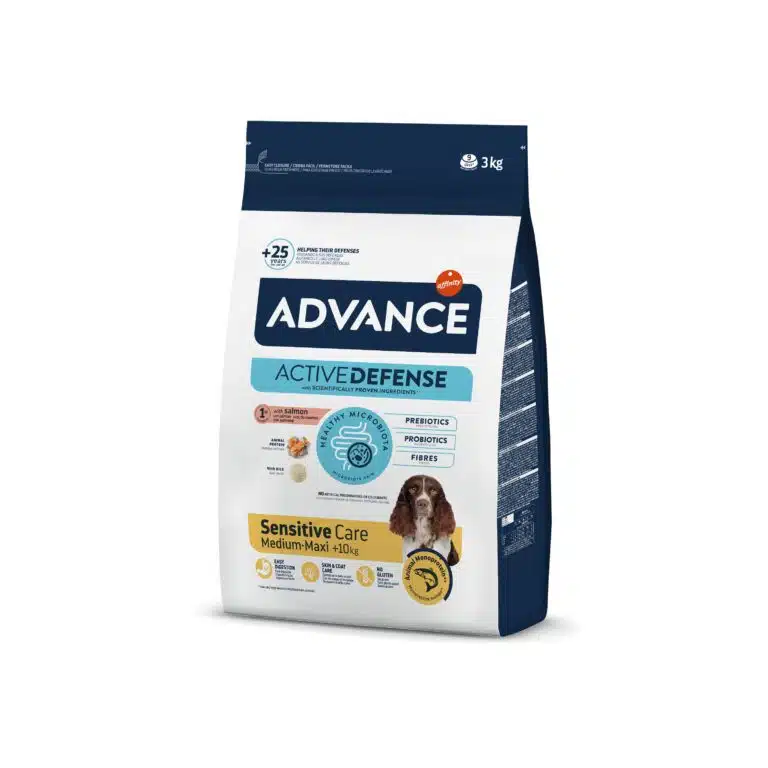 Сухий корм Advance Dog Med/Maxi Sensitive Salmon&Rice з лососем і рисом для собак