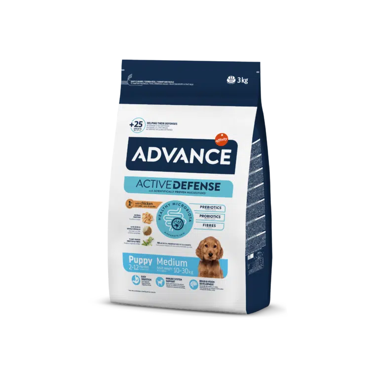 Сухий корм Advance Dog Medium Puppy з куркою для цуценят середніх порід