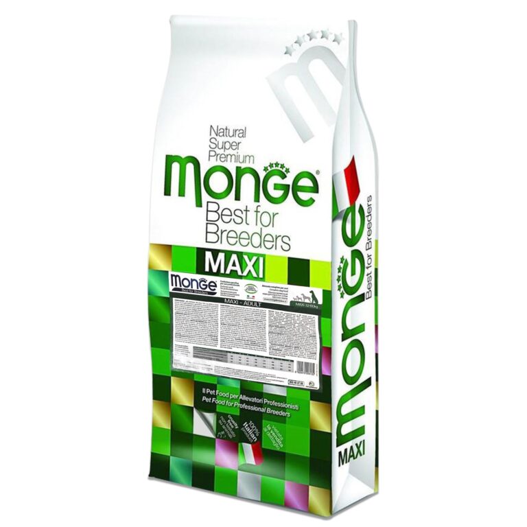 Сухий корм Monge Dog Maxi Adult з куркою для дорослих собак великих порід