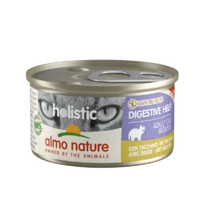 Вологий корм Almo Nature Holistic для чутливого травлення з індичкою для котів, 85 г