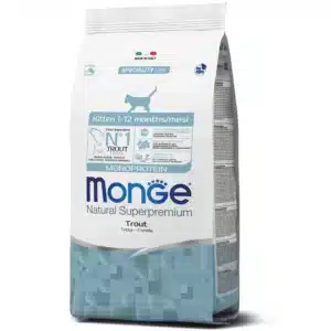 Сухий корм для кошенят Monge Cat Monoprotein Kitten з фореллю