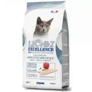 Сухий корм Monge LCE Cat Fussy Appetite з фореллю для котів
