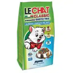 Сухий корм Monge LC Cat Tris з м'ясом і рибою для котів