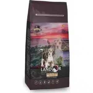Сухий корм Landor для цуценят з качкою і рисом
