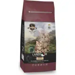 Сухий корм для кошенят Landor з качкою і рисом