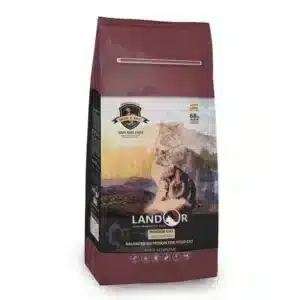 Сухий корм Landor для домашніх котів з качкою і рисом