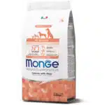 Сухий корм Monge All breeds з лососем для цуценят