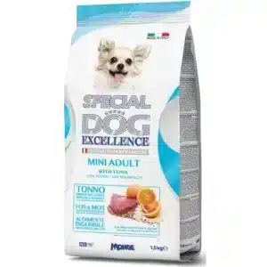 Сухий корм Monge SPECIAL DOG Mini Adult для собак малих порід з тунцем і рисом