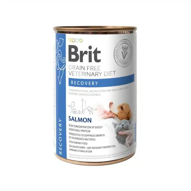 Вологий корм Brit Veterinary Diets Recovery для собак та котів, 400 г