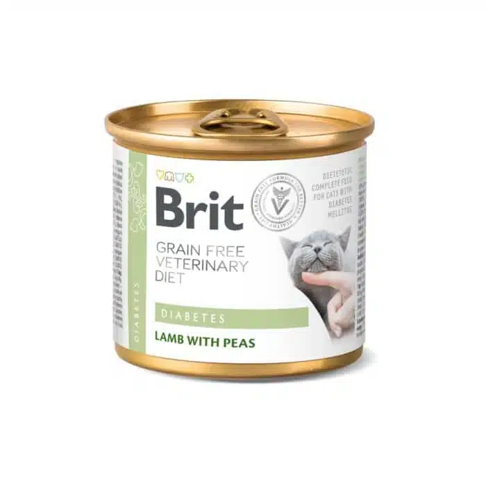 Brit GF Veterinary Diet Cat Cans Diabetes Цукровий діабет 200 g