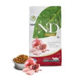 Farmina N&D GF Cat Chicken & Pomegranate Adult – Беззерновий сухий корм з куркою та гранатом для дорослих котів