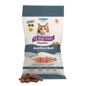 Ласощі Serrano Snacks Hairball з куркою для котів, 50 г