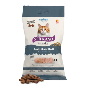 Ласощі Serrano Snacks Hairball з куркою для котів, 50 г